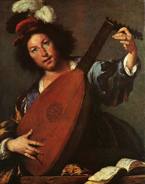 Bernardo Strozzi Lute Player